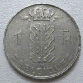Бельгія Бельгия ^/--/^ Бельгія 1 франк 1972 року Belgique 42629 ^_^^^ Бельгия 1 франк 1972 года Belgique 42629 - фото фото фото