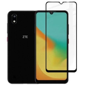 Чохли, бампера Чехлы, бампера ^/--/^ Захисне скло Fiji Premium для ZTE Blade A /--/ 7 2019 повне проклеювання Anti-Static чорний ^_^^^ Защитное стекло Fiji Premium для ZTE Blade A /--/ 7 2019 полное проклеивание Anti-Static черный - фото фото фото