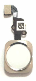Шлейфи, перехідники Шлейфы, переходники ^/--/^ Шлейф iPhone 6 /--/ S   (4.7&amp;quot;) центральная кнопка Home Complete White ^_^^^ Шлейф iPhone 6 /--/ S (4.7&amp;quot;) центральна кнопка Home Complete White - фото фото фото
