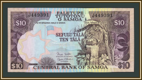 Австралія і Океанія Австралия и Океания ^/--/^ Самоа 10 тала 2005 P-34  (34 /--/ b) UNC ^_^^^ Самоа 10 тала 2005 P-34 (34 /--/ b) UNC - фото фото фото