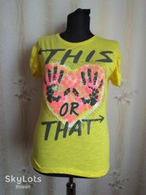 Футболки Футболки ^/--/^ Футболка Pink daisy, со стразами, р.44 -46 наш,Турция ^_^^^ Футболка Pink daisy, зі стразами, р.44 -46 наш, Туреччина - фото фото фото
