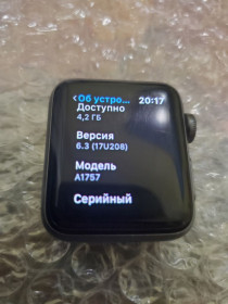 Розумні годинники (Smart watch) Умные часы (Smart watch) ^/--/^ Apple Watch Series 2, 38 /--/ mm бу, состояние хорошее, часы без зарядки ^_^^^ Apple Watch Series 2, 38 /--/ mm бу, стан гарний, годинник без зарядки - фото фото фото