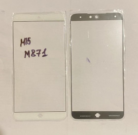 Сенсорні екрани і Дисплеї Сенсорные экраны и Дисплеи ^/--/^ Meizu 15 lite / M /--/ 871 / M /--/ 15 lite white стекло для ремонта без ОСА пленки ^_^^^ M /--/ 871 / M /--/ 15 lite white скло для ремонту без ОСА плівки - фото фото фото