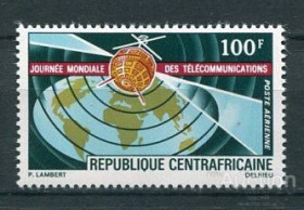 Освоєння космосу Освоение космоса ^/--/^ ЦАР Central African Republic Space   1967 Mi 239 Telstar MNH Cv 1.60 ^_^^^ Central African Republic Space 1967 Mi 239 Telstar MNH Cv 1.60 - фото фото фото