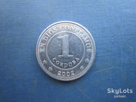 Нікарагуа Никарагуа ^/--/^ Монета 1 кордоба Нікарагуа 2002 ^_^^^ Монета 1 кордоба Никарагуа 2002 - фото фото фото