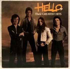 Платівки Пластинки ^/--/^ Hello - Their Greatest Hits - 1976-77.    (LP). 12. Vinyl. Пластинка. Germany ^_^^^ Hello - Their Greatest Hits - 1976-77. (LP). 12. Vinyl. Платівка. Germany - фото фото фото