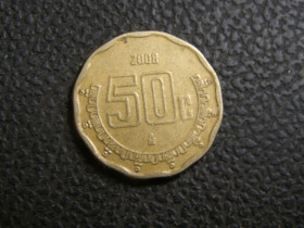Мексика Мексика ^/--/^ 50 сентаво Мексика 2008 г ^_^^^ 50 сентаво Мексика 2008 - фото фото фото
