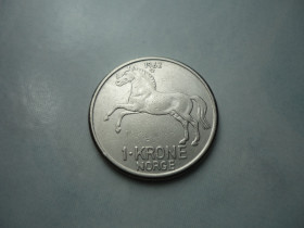 Норвегія Норвегия ^/--/^ Норвегия 1 крона 1962 фауна  стк/10 /--/ н /--/ 0 - фото фото фото