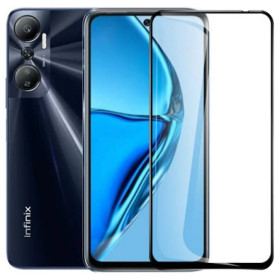 Чохли, бампера Чехлы, бампера ^/--/^ Захисне скло Fiji Premium для Infinix Hot 20 (X /--/ 6826/B/C) повне проклеювання Anti-Static чорний ^_^^^ Защитное стекло Fiji Premium для Infinix Hot 20 (X /--/ 6826/B/C) полное проклеивание Anti-Static черный - фото фото фото