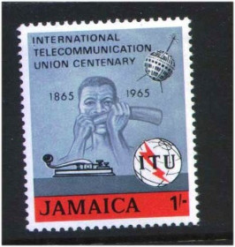 Освоєння космосу Освоение космоса ^/--/^ Космос .  Ямайка 1965 г  ** - ITU ^_^^^ Космос . Ямайка 1965 р ** - ITU - фото фото фото