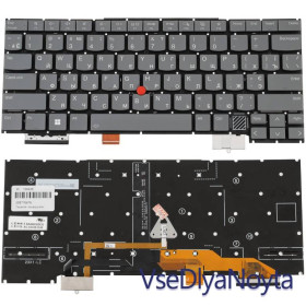 Клавіатури Клавиатуры ^/--/^ Клавиатура для ноутбука LENOVO (ThinkPad: X /--/ 1 Carbon 12 /--/ th Gen) ukr, black, без фрейма, подсветка клав ^_^^^ Клавіатура для ноутбука LENOVO (ThinkPad: X /--/ 1 Carbon 12 /--/ th Gen) ukr, black, без фрейму, підсвічування клав - фото фото фото