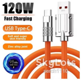 Кабелі Кабели ^/--/^ 120 /--/ W 6 /--/ A  Type C  USB 3.0 силіконовий кабель швидкої зарядки Quick Charge 1 /--/ м ^_^^^ 120 /--/ W 6 /--/ A Type C USB 3.0 силиконовый кабель скорой зарядки Quick Charge 1 /--/ м - фото фото фото