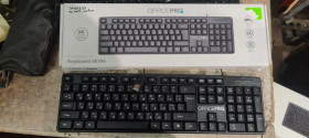 Клавіатури Клавиатуры ^/--/^ Брендовая клавиатура OfficePro SK /--/ 166 USB № 24120333 ^_^^^ Брендова клавіатура OfficePro SK /--/ 166 USB No 24120333 - фото фото фото