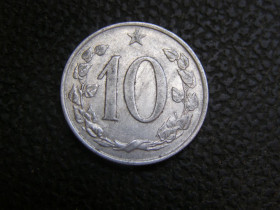 Чехословаччина Чехословакия ^/--/^ 10 геллеров Чехословакия 1968 г ^_^^^ 10 геллерів Чехословаччина 1968 - фото фото фото