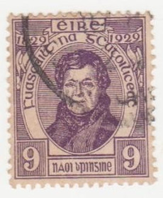Ірландія Ирландия ^/--/^ Ирландия  1929   г. № 58 гашеная ^_^^^ Ірландія 1929 р. No 58 гашена - фото фото фото
