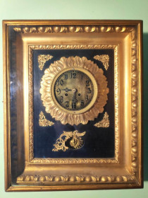 Годинники Часы ^/--/^ Настінний годинник епохи бідермаєр Biedermeier. Перша пол. ХІХ ст. ^_^^^ Настенные часы эпохи бидермайер Biedermeier. Первая пол. ХІХ ст. - фото фото фото