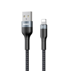 Кабелі Кабели ^/--/^ Кабель Remax Sury 2 USB 2.0 to Lightning 2.4 /--/ A 1 /--/ M Черный (RC-064 /--/ i-b) ^_^^^ Кабель Remax Sury 2 USB 2.0 to Lightning 2.4 /--/ A 1 /--/ M Чорний (RC-064 /--/ i-b) - фото фото фото