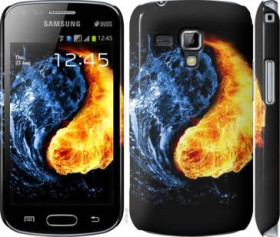 Чохли, бампера Чехлы, бампера ^/--/^ Чехол на Samsung Galaxy S Duos s /--/ 7562 Инь-Янь 1670 /--/ m-84 - фото фото фото