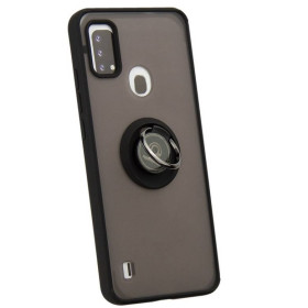 Чохли, бампера Чехлы, бампера ^/--/^ Чохол Fiji Colorframe для ZTE Blade A /--/ 51 матовий бампер з кільцем підставкою Black ^_^^^ Чехол Fiji Colorframe для ZTE Blade A /--/ 51 матовый бампер с кольцом подставкой Black - фото фото фото