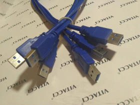 Шлейфи, перехідники Шлейфы, переходники ^/--/^ USB 3.0 удлинитель 60 cv , новый! Цвет синий! Качественный ^_^^^ USB 3.0 подовжувач 60 cv, новий! Колір синій! Якісний - фото фото фото