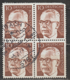 НДР, ФРН ГДР, ФРГ ^/--/^ Германия Німеччина ФРН 1970 особистості президент кварт ^_^^^ Германия ФРГ 1970 личности президент кварт - фото фото фото