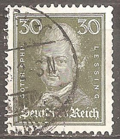 Веймарська республіка Веймарская республика ^/--/^ Германия  (Веймар) 1926 Mi.394 гаш. ^_^^^ Німеччина (Веймар) 1926 Mi.394 гаш. - фото фото фото
