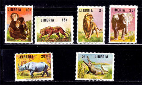 Фауна Фауна ^/--/^ Фауна . Либерия  1966 г   MNH - ^_^^^ Ліберія 1966 MNH - фото фото фото