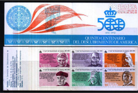 Іспанія Испания ^/--/^ Испания  1986 г  MNH - личности - буклет ^_^^^ Іспанія 1986 MNH - особистості - буклет - фото фото фото
