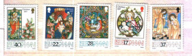 Великобританія Великобритания ^/--/^ ZM  GB Man / Мэн 1992 г MNH - рождество ^_^^^ ZM GB Man 1992 — Різдво - фото фото фото