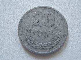 - року - года ^/--/^ Польша 20 грошей 1973 года #14453 ^_^^^ Польща 20 грошей 1973 року #14453 - фото фото фото