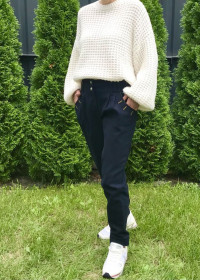Штани Брюки ^/--/^ Штани Теплі. River Island. Mom. Темно/Сині. Осінь/Зима. 34/36 розмір ^_^^^ Штаны Тепли. River Island. Mom. Темно/Сине. Осень/Зима. 34/36 размер - фото фото фото