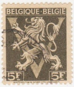 Бенілюкс Бенилюкс ^/--/^ Бельгия  1944  г. № 682 гашеная ^_^^^ Бельгія 1944 р. No 682 гашена - фото фото фото