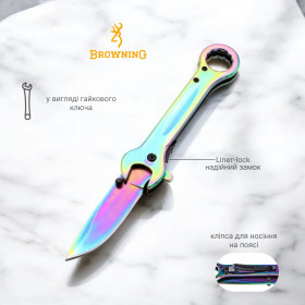 Ножі, мультітули Ножи, мультитулы ^/--/^ Ніж складаний Browning A /--/ 325 ^_^^^ Неж Browning A /--/ 325 - фото фото фото