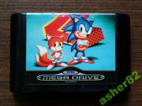 Диски з відеоіграми Диски с видеоиграми ^/--/^ Игра на Sega Mega Drive &amp;quot;Sonic The Hedgehog 2&amp;quot;        (PAL) ^_^^^ Гра на Sega Mega Drive &amp;quot;Sonic The Hedgehog 2&amp;quot; (PAL) - фото фото фото