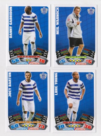 Інше Другое ^/--/^ Футбольные карточки MATCH ATTAX 2011-2012 Premier League Футбольный клуб Queens Park Rangers 4 шт ^_^^^ Футбольні картки MATCH ATTAX 2011-2012 Premier League Футбольний клуб Queens Park Rangers 4 шт - фото фото фото