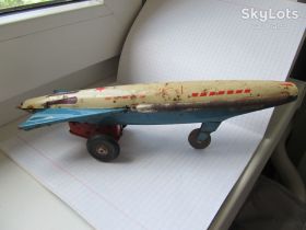 Інше Другое ^/--/^ Жестяная ракета ЛК-1. Игрушка 60-ых гг. ^_^^^ Жорстка ракета ЛК-1. Іграшка 60-х рр. - фото фото фото