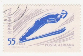 Румунія Румыния ^/--/^ Румыния 1961 г №  1967 гашеная ^_^^^ Румунія 1961 р. No 1967 гашена - фото фото фото