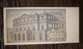 Італія, Ватикан Италия, Ватикан ^/--/^ ITALY Італія 1000 лір 25 березня 1969 26 лютого 1969. 1-й випуск! ^_^^^ ITALY Италия 1000 лир 25 марта 1969 26 февраля 1969 1-й выпуск! - фото фото фото