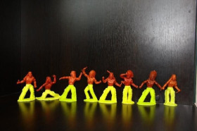 Фігурки, солдатики Фигурки, солдатики ^/--/^ своппеты индейцы Domplast Manurba ФРГ 60-65 /--/ мм ^_^^^ Індіанці Domplast Manurba ФРН 60-65 мм - фото фото фото