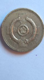 Єлизавета II (після ) Елизавета II (после ) ^/--/^ 1 фунт 2001 г. Великобритании ^_^^^ 1 фунт 2001 Великобританії - фото фото фото