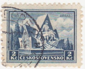 Чехословаччина Чехословакия ^/--/^ Чехословакия  1935 г № 327 гашеная ^_^^^ Чехословаччина 1935 р. No 327 гашена - фото фото фото