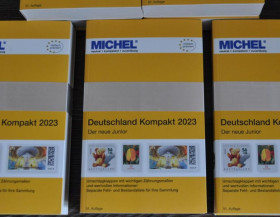 Інше Другое ^/--/^ Каталог MICHEL 2023 Junior Германия 1849-2022 19 см Х 11,5 см нем.яз. ^_^^^ Каталог MICHEL 2023 Junior Німеччина 1849-2022 19 см Х 11,5 см нім.яз. - фото фото фото