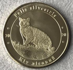 Інше Другое ^/--/^ Червона Книга України 1 злотник 2020 КІТ ЛІСОВИЙ Felis sivestris ^_^^^ Красная Книга Украины 1 злотник 2020 КИТ Лесной Felis sivestris - фото фото фото
