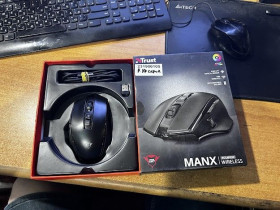 Миші Мыши ^/--/^ Беспроводная игровая оптическая мышь Trust GXT 140 Manx 21790 № 231906105 ^_^^^ Бездротова ігрова оптична миша Trust GXT 140 Manx 21790 No 231906105 - фото фото фото