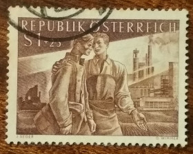 Австрія Австрия ^/--/^ Австрия Солдаты возвращаются из плена 1955 ^_^^^ Австрія Солдати возвраща з полону 1955 - фото фото фото