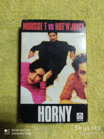 Касети Кассеты ^/--/^ Б/У Аудио кассета  (UK) Mousse T VS. Hot &amp;apos;N&amp;apos; Juicy – Horny 1998 ^_^^^ Б/У Аудіо касета (UK) Mousse T VS. Hot &amp;apos;N&amp;apos; Juicy - Horny 1998 - фото фото фото