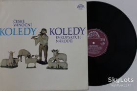 Платівки Пластинки ^/--/^ Пластинка Řídí Miroslav Venhoda ‎– České Vánoční Koledy / Koledy Evropských Národů  (Supraphon, 1982) Nm ^_^^^ Платівка Řídí Miroslav Venhoda – České Vánoční Koledy / Koledy Evropských Národů (Supraphon, 1982) Nm - фото фото фото