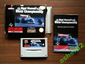 Диски з відеоіграми Диски с видеоиграми ^/--/^ Игра на SNES &amp;quot;Nigel Mansell&amp;apos;s World Championship&amp;quot;     (PAL) ^_^^^ Гра на SNES &amp;quot;Nigel Mansell&amp;apos;s World Championship&amp;quot; (PAL) - фото фото фото