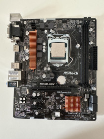 Материнські плати Материнские платы ^/--/^ Материнська плата ASRock H /--/ 110 /--/ M-HDV    (s /--/ 1151 + Процесор i /--/ 3 6320 ^_^^^ Материнская плата ASRock H /--/ 110 /--/ M-HDV (s /--/ 1151 + Процессор i /--/ 3 6320 - фото фото фото