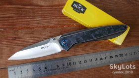 Ножі, мультітули Ножи, мультитулы ^/--/^ Buck 461 S, T /--/ 6 aluminum + carbon, 7 /--/ Cr /--/ 13 /--/ MoV Satin, Replica, Outdoor, Tactical, Liner Lock, EDC - фото фото фото